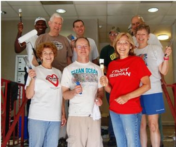 Group of volunteers