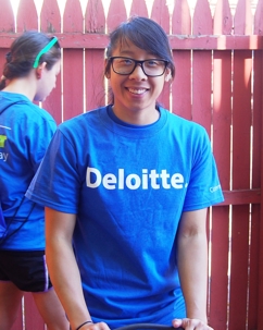 Deloitte worker