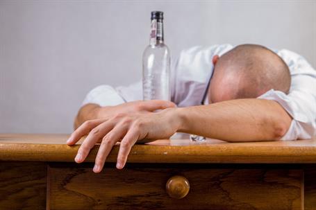 bottle of alcohol